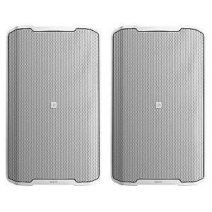 LD Systems DQOR 5TW 5 inch Two Way Passive Indoor/Outdoor Installation Loudspeaker 16 Ohm, White (Pair)